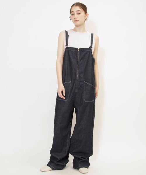 Johnbull（ジョンブル） サロペット オーバーオール デニムチューブ