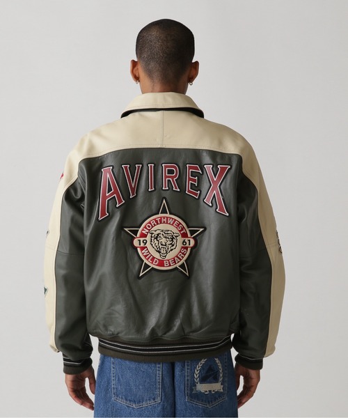 AVIREX（アヴィレックス） スタジャン STADIUM JACKET WILD BEARS