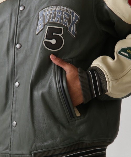 AVIREX（アヴィレックス） スタジャン STADIUM JACKET WILD BEARS