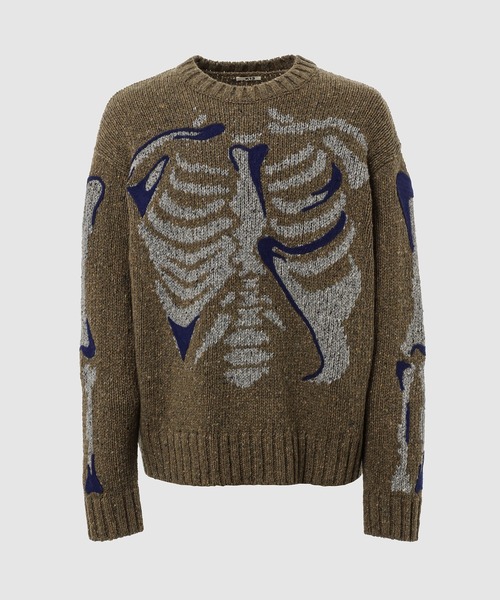 KHOKI（コッキ） セーター ニット Needle punched knit メンズ