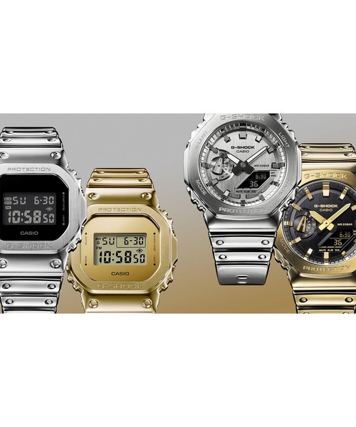 G-SHOCK 腕時計 FINE METALLIC SERIES / GM-2100YM-8AJF メンズ