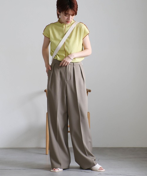 select MOCA（セレクトモカ） tシャツ センターラインメローカットソー