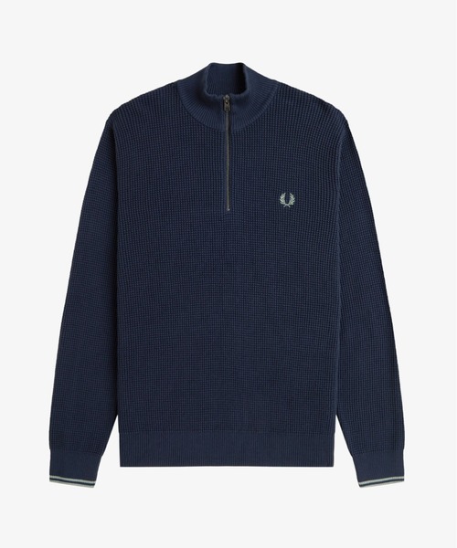 FRED PERRY（フレッドペリー） セーター ニット Waffle Stitch Half
