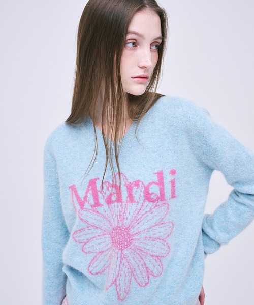 Mardi Mercredi（マルディメクルディ） ニット セーター RACCOON