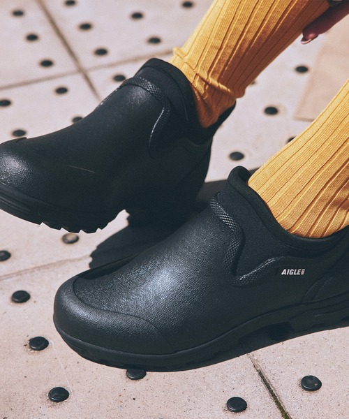 AIGLE（エーグル） 長靴 レインブーツ 全天候対応 防水 レスフォー