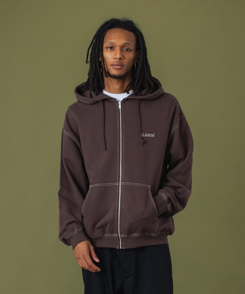 XLARGE（エクストラ ラージ） パーカー RHINESTONE OG ZIP HOODED