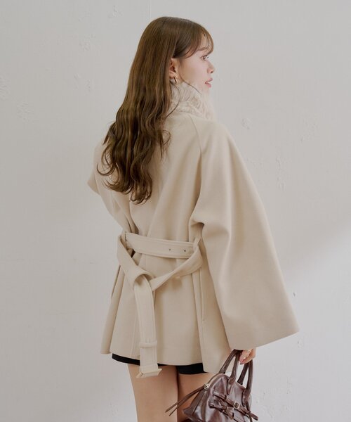 Chico（チコ） コート アウター 「WEB限定/REVIVAL」ファー取り外し