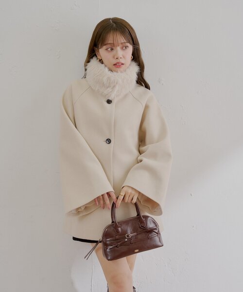 Chico（チコ） コート アウター 「WEB限定/REVIVAL」ファー取り外し