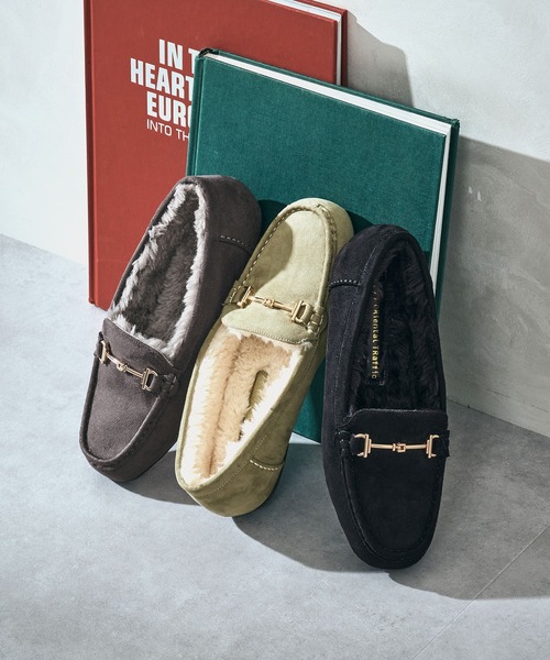 WA ORiental TRaffic スリッポン ＼ ぽかぽか ボア スリッポン