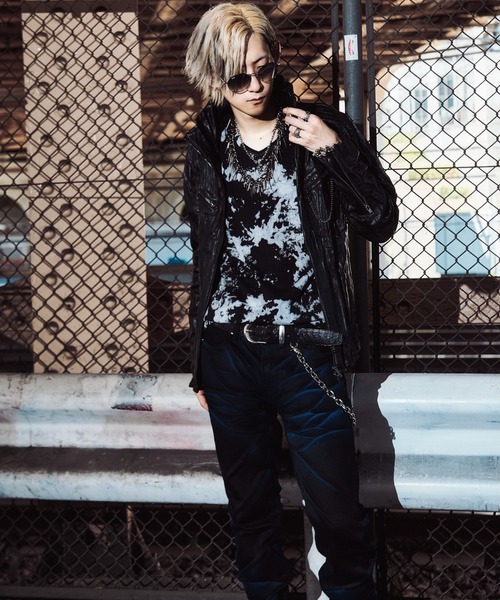 FUGA ジーンズ 「FUGA/フーガ」裾ZIP付き立体加工デニムパンツ メンズ