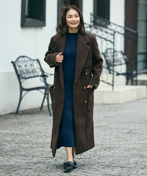 LACOSTE（ラコステ） コート チェスターコート ダブルブレストバージン