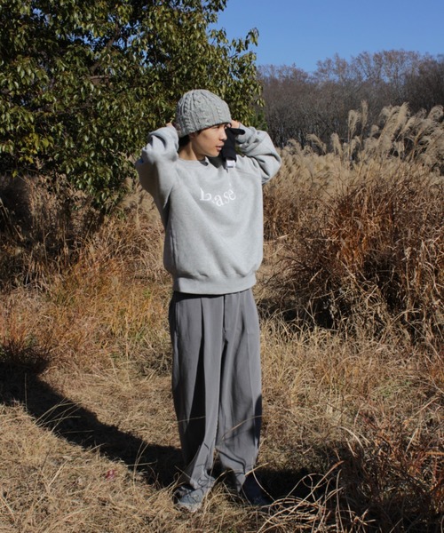 BROKEN BASE（ブロークンベース） トレーナー スウェット B.Base裏起毛