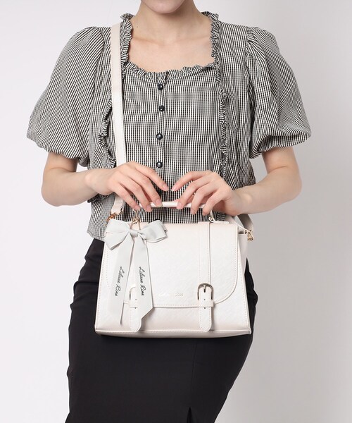 Ober Tashe（オーバータッシェ） デイバック リュック リボンチャーム