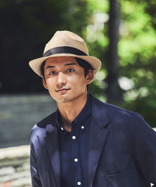 田中帽子店 帽子 ハット 日本製 細麦中折れハット シモン Simone