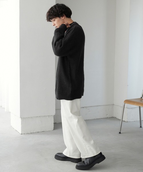 MONO-MART（モノマート） セーター ニット モヘアライクシャギービッグ