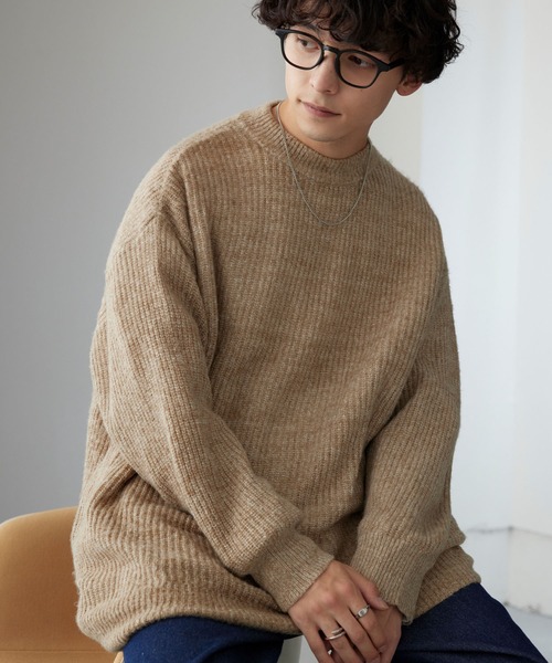 MONO-MART（モノマート） セーター ニット モヘアライクシャギービッグ