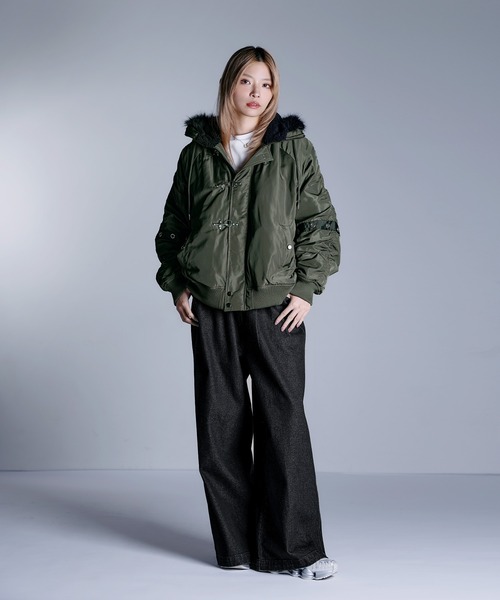 コート ジャケット Buyer's Select/ ファイヤーマンバックル N-2B