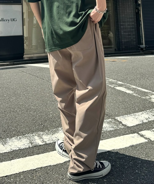 チノパン 25SS ワイドテーパード リラックスイージー カラーシェフ