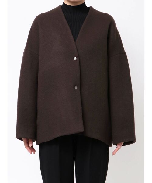 ELENDEEK（エレンディーク） ジャケット ノーカラージャケット