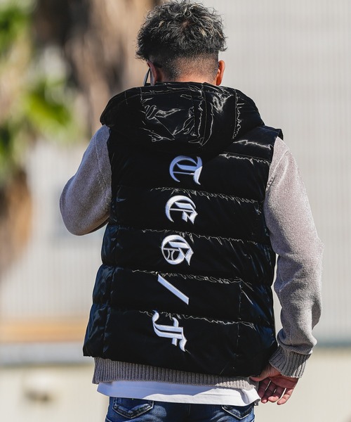 adamsJUGGLER（アダムスジャグラー） ダウンベスト ベスト RTEGバック