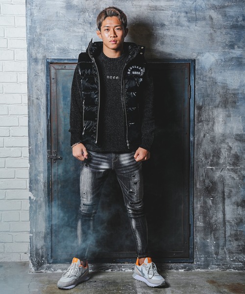 adamsJUGGLER（アダムスジャグラー） ダウンベスト ベスト RTEGバック