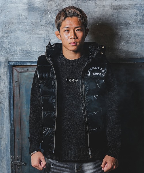 adamsJUGGLER（アダムスジャグラー） ダウンベスト ベスト RTEGバック