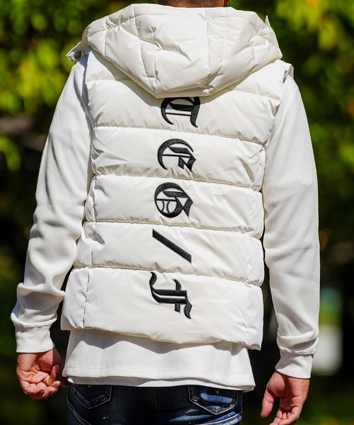 adamsJUGGLER（アダムスジャグラー） ダウンベスト ベスト RTEGバック