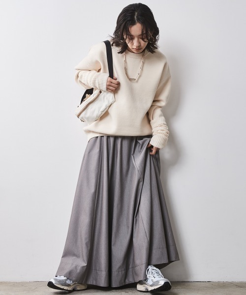 CHIC STYLE（シックスタイル） スカート フレアマキシスカート