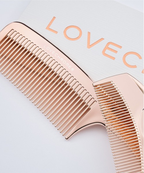 LOVECHROME（ラブクロム） ヘアブラシ K24GPテツキ ローズゴールド