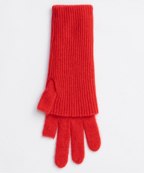 MAISON SPECIAL（メゾンスペシャル） 手袋 Fox Blend Knit Gloves