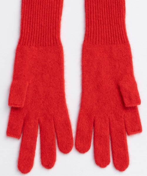 MAISON SPECIAL（メゾンスペシャル） 手袋 Fox Blend Knit Gloves