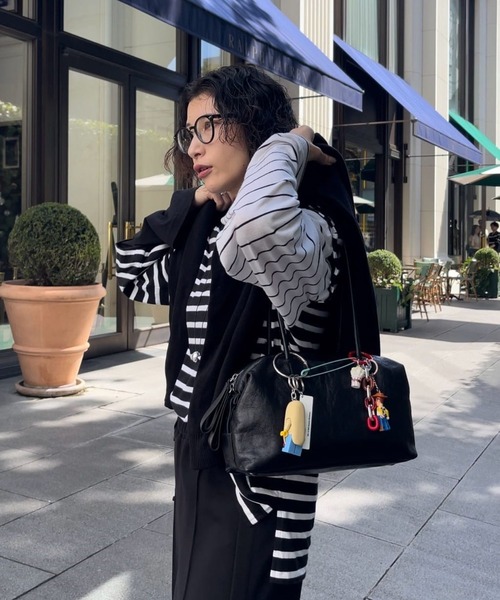 ear PAPILLONNER（イア パピヨネ） ボストンバッグ 「本革/380g