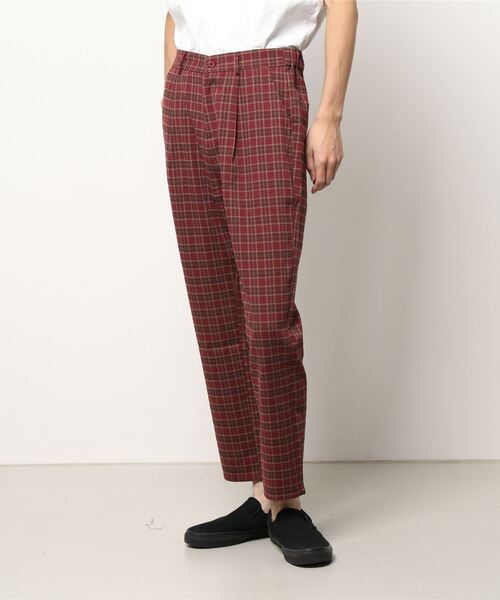 CERCA パンツ RS/グレンチェックパンツ メンズ : ZOZOTOWN Yahoo!店