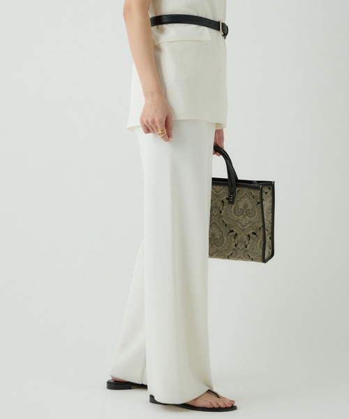 Chaos（カオス） パンツ /シルクコンストレートパンツ レディース