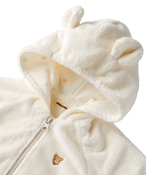 MIKI HOUSE（ミキハウス） ベビー服 ロンパース マイクロファー