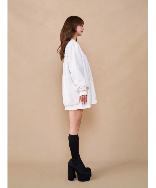 Darich（ダーリッチ） パーカー DDビジュープルオーバー レディース