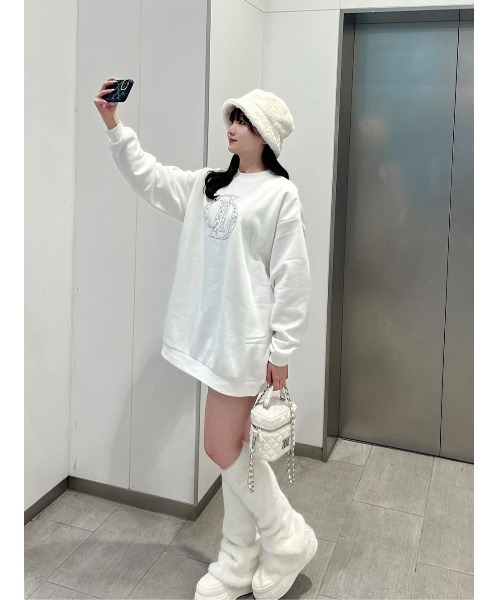 Darich（ダーリッチ） パーカー DDビジュープルオーバー レディース