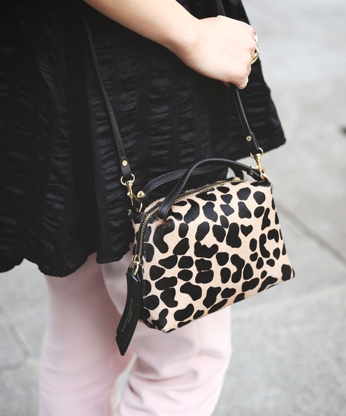 極美品】ジャンニキャリーニ アリファ S ショルダーバッグ 2way 黒