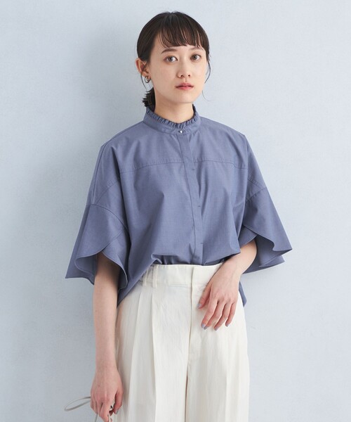 green label relaxing（グリーンレーベルリラクシング） ブラウス