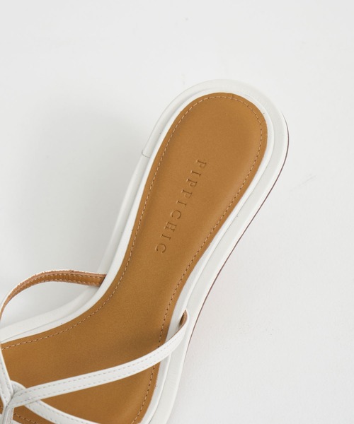 PIPPICHIC（ピッピシック） サンダル 「PIPPICHIC/ピッピシック」NUDE