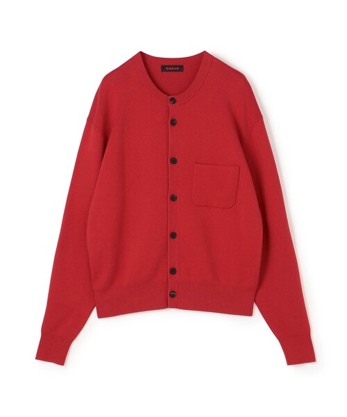 CABaN（キャバン） セーター ニット コットンカシミヤ ポケットクルー