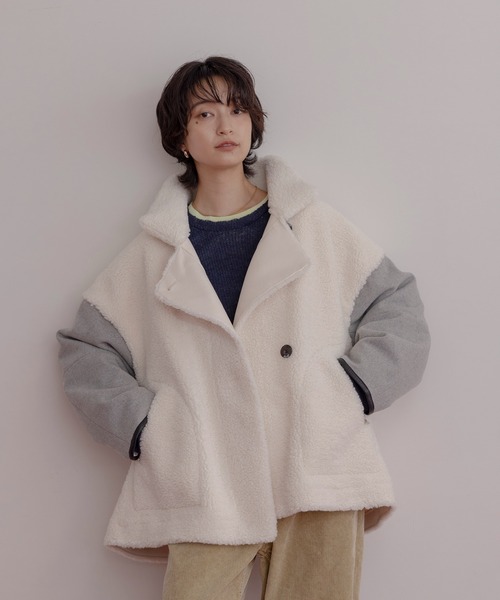 Eimee Law（エイミーロウ） ムートンコート ボアコート リバーシブル