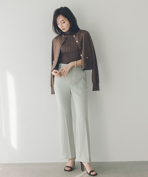 anuans（アニュアンス） カーディガン シルクブレンドベーシックニット