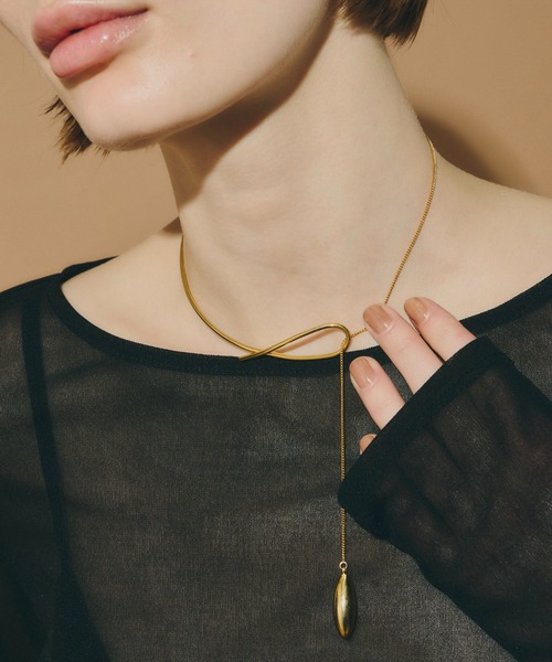 チョーカー 「金属アレルギー対応」Seed asymmetry chorker