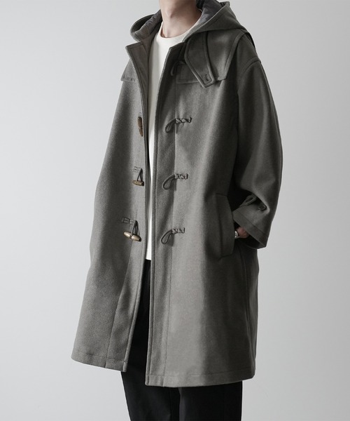 RUUBON ダッフルコート コート 「RUUBON」melton volume duffle coat