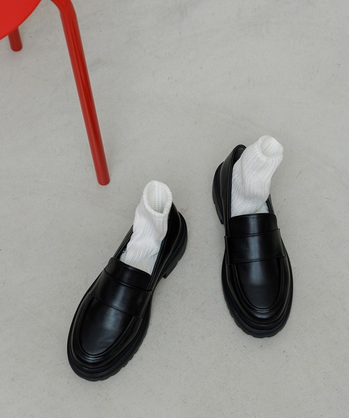 ADAM ET ROPE'（アダムエロペ） ローファー 晴雨兼用ベーシック