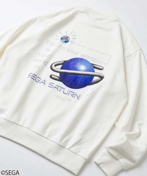 トレーナー スウェット 別注 SEGA SATURN/セガサターン/クルーネック