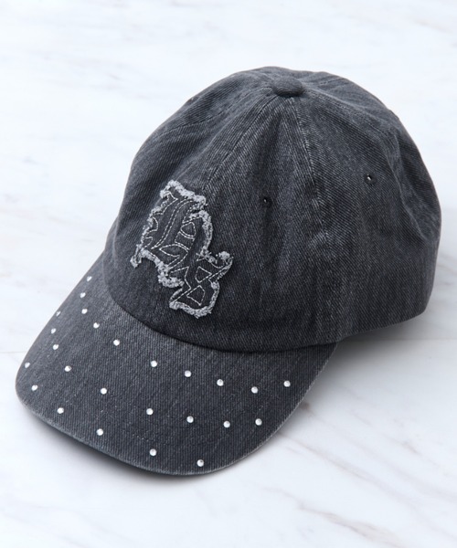 Hauls キャップ 帽子 きらきらラインストーンCAP レディース メンズ