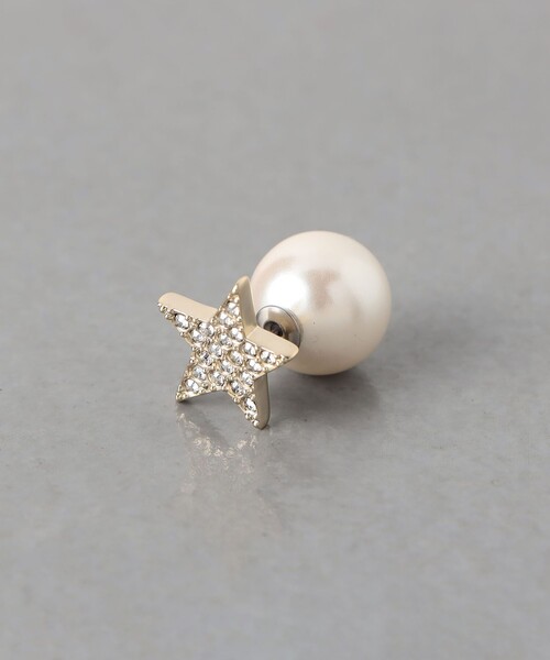 MAYU（マユ） ピアス 「MAYU」BJ/STAR F/PRL 片耳 ピアス レディース