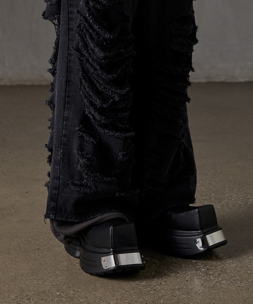 GRANCY ビジネスシューズ 「GRANCY」Metal Plate Leather Shoes